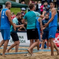 Rozhodčí: Marek Bareš a Jakub Uhlík na ME v beach házené v Polsku (červen/červenec 2019)